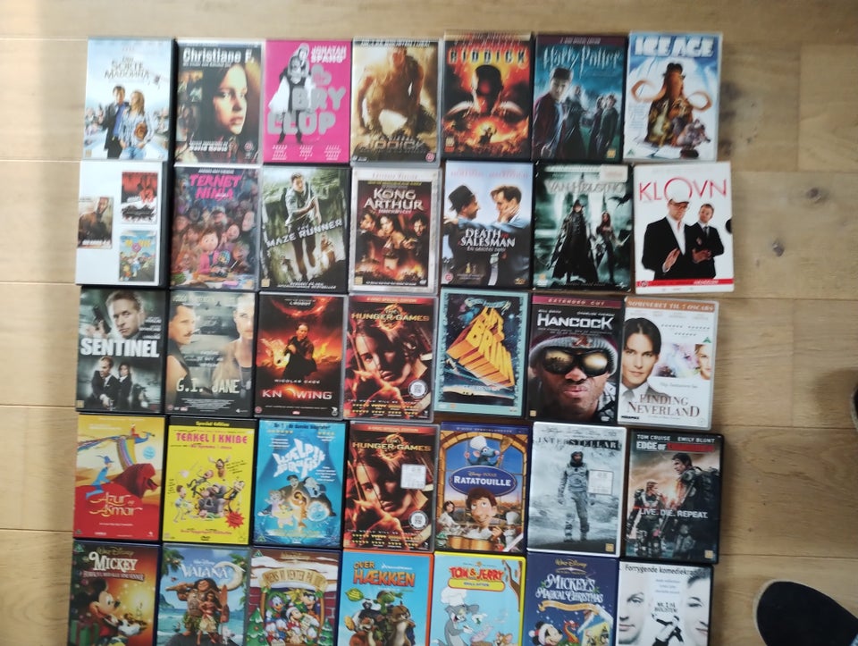 Dvd samling, DVD, action