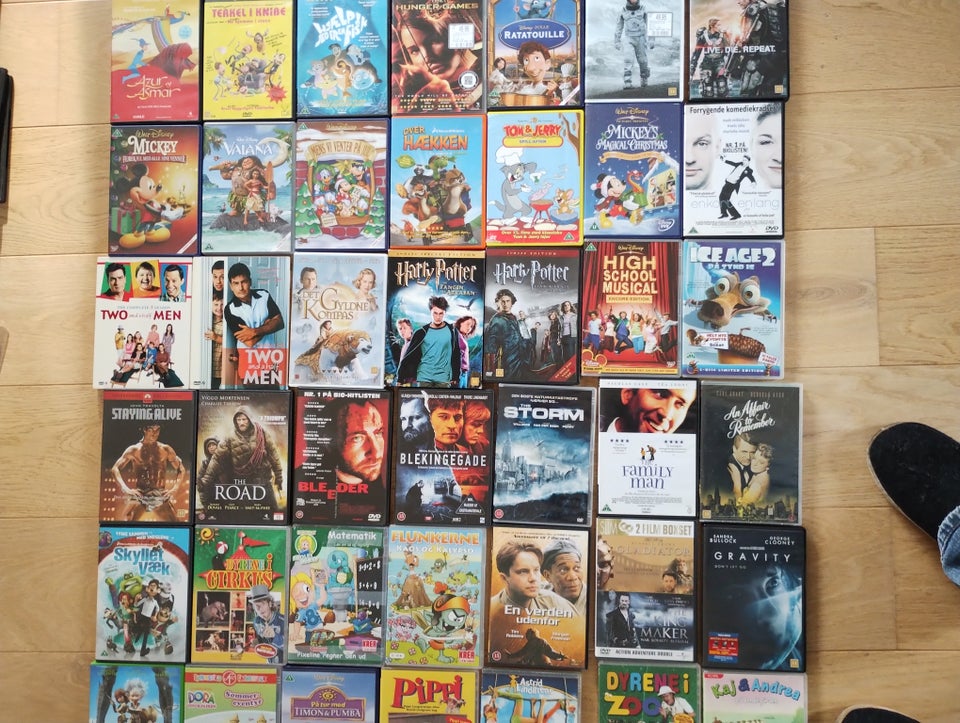 Dvd samling, DVD, action