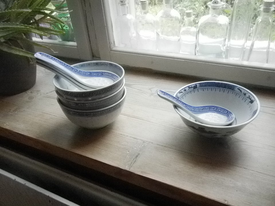 Porcelæn RETRO - Kinesisk risskål