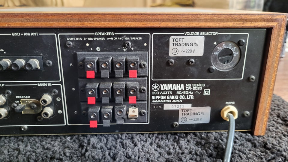 Receiver, Yamaha, CR-2020