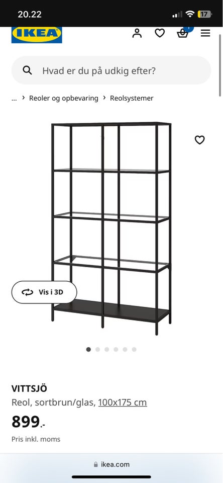 Anden reol, Ikea