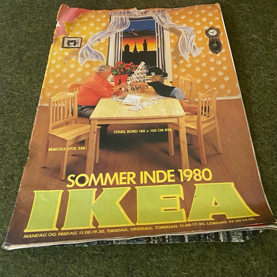 Sommer inde 1980 Ikea , Ikea , Blad