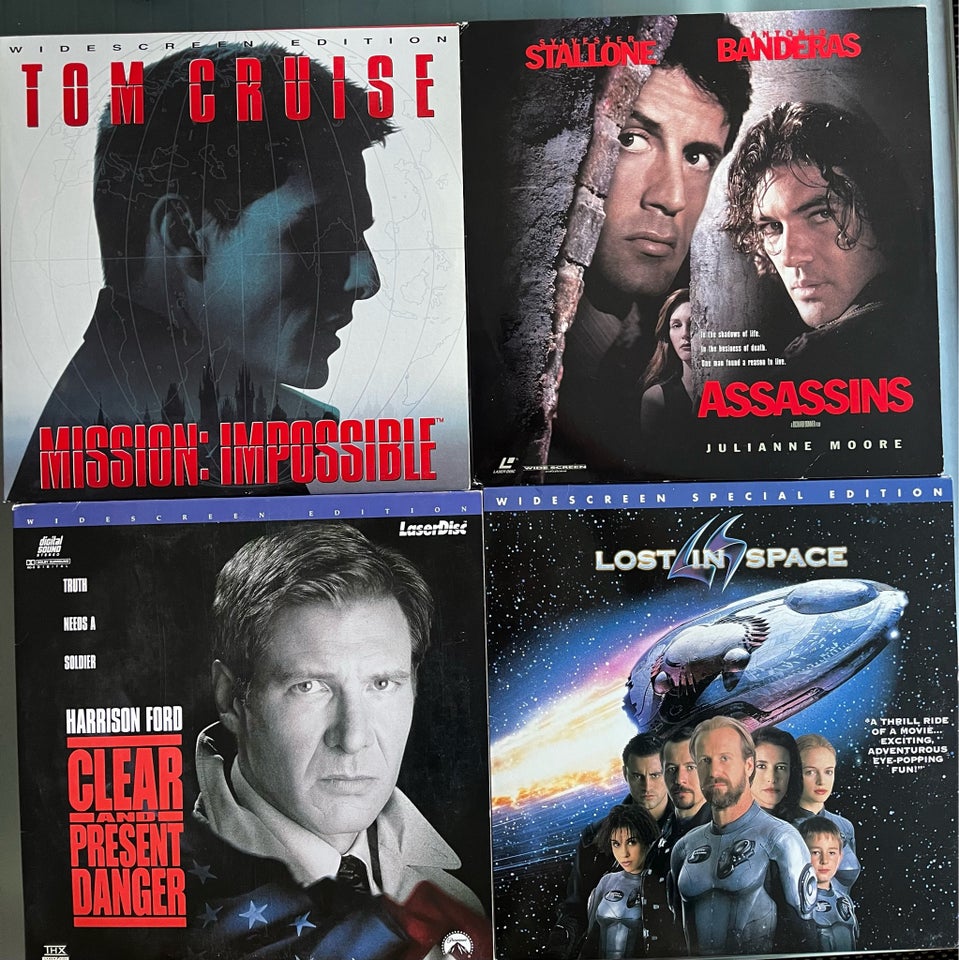 Anden genre, Laserdisc film