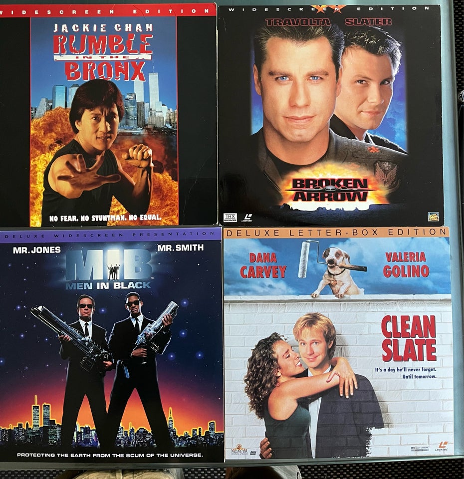 Anden genre, Laserdisc film