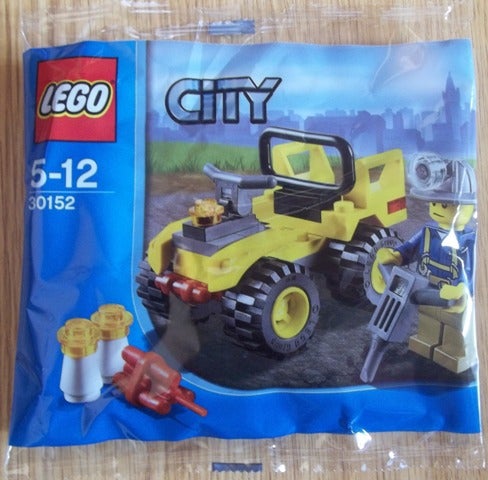 Lego City 30152 Mining Quad