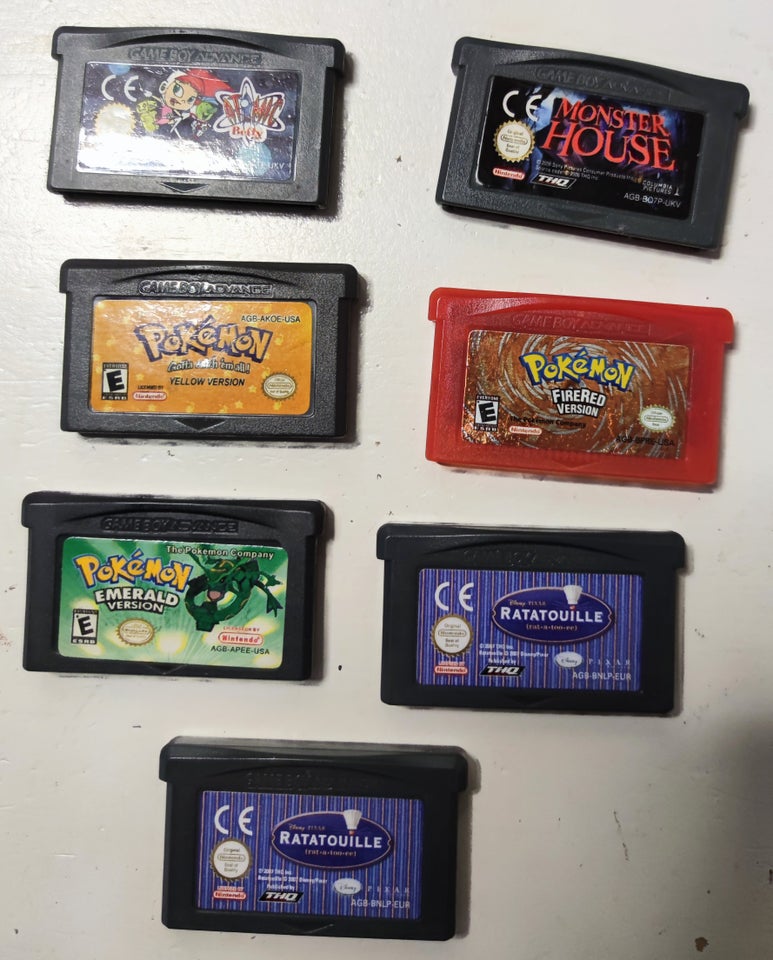 pokemon yellow, Gameboy Advance,