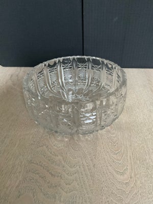 Glas Krystal glasskål