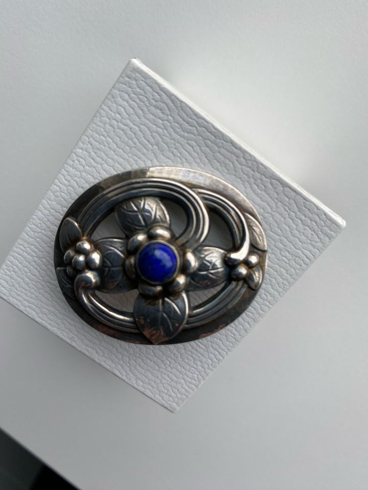 Broche, sølv, Georg Jensen