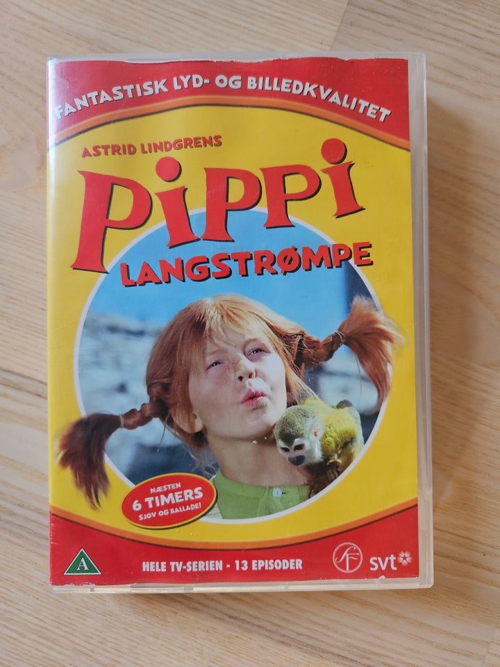 Pippi Langstrømpe DVD