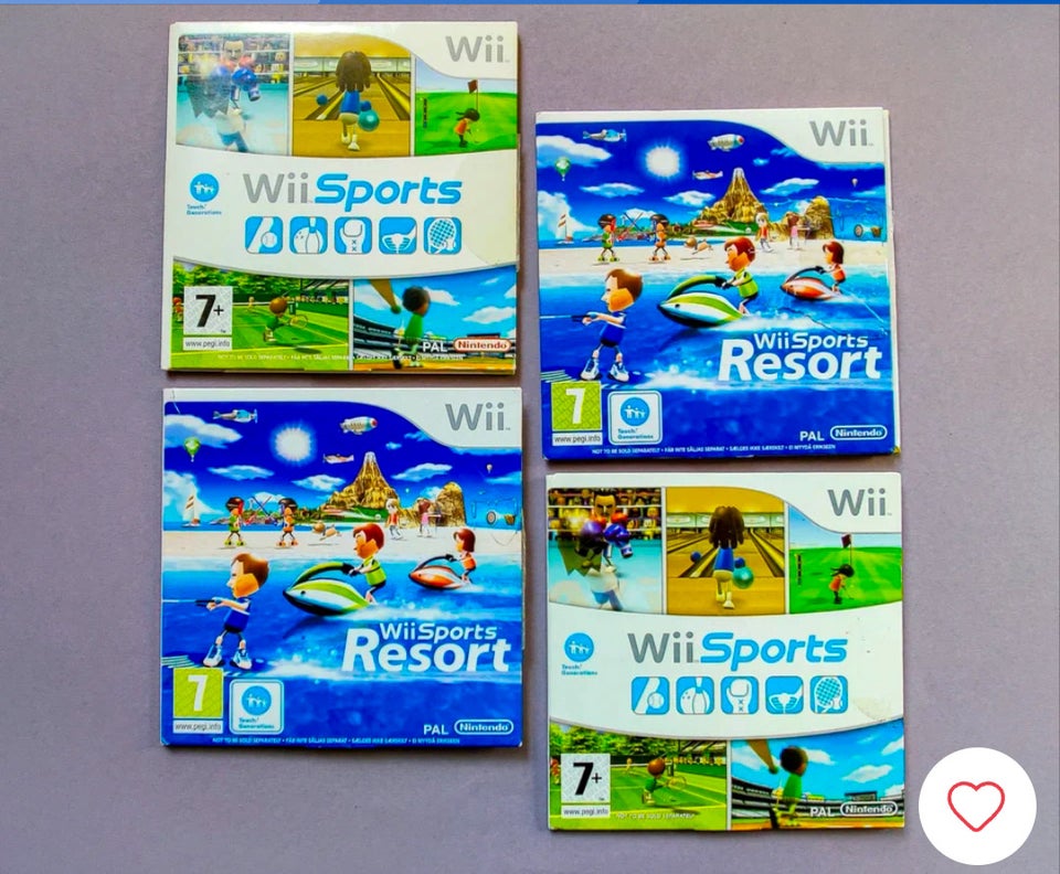 Wii Sports eller Wii Resort,