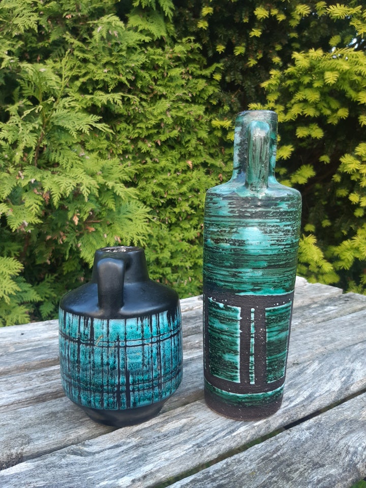 Keramik Vaser turkis/mørk