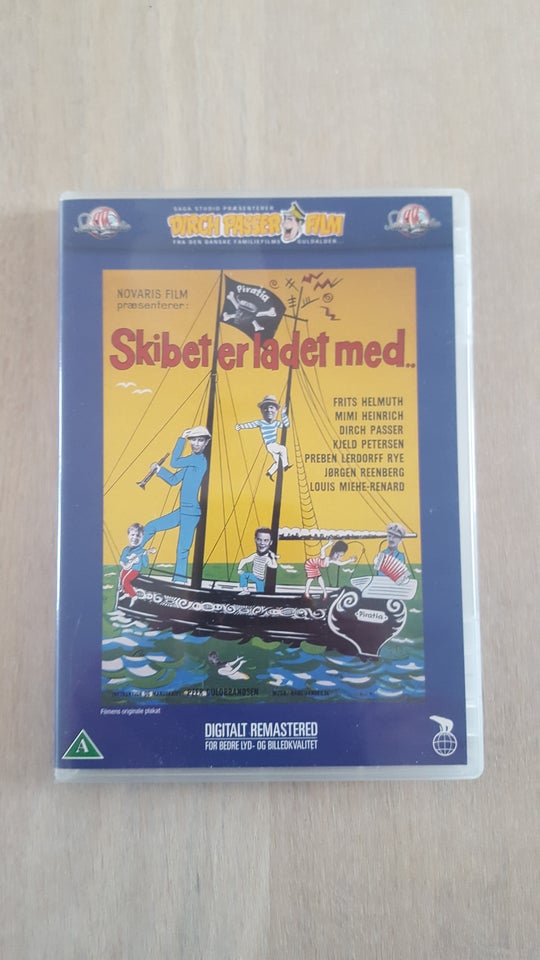 Skibet er ladet med DVD