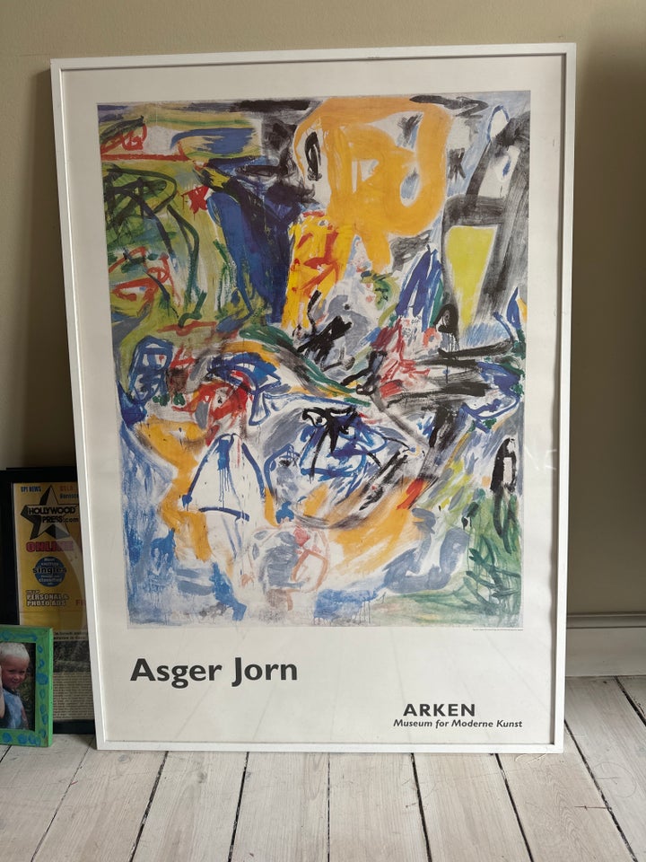 Plakat, Asger Jorn, motiv: Arken