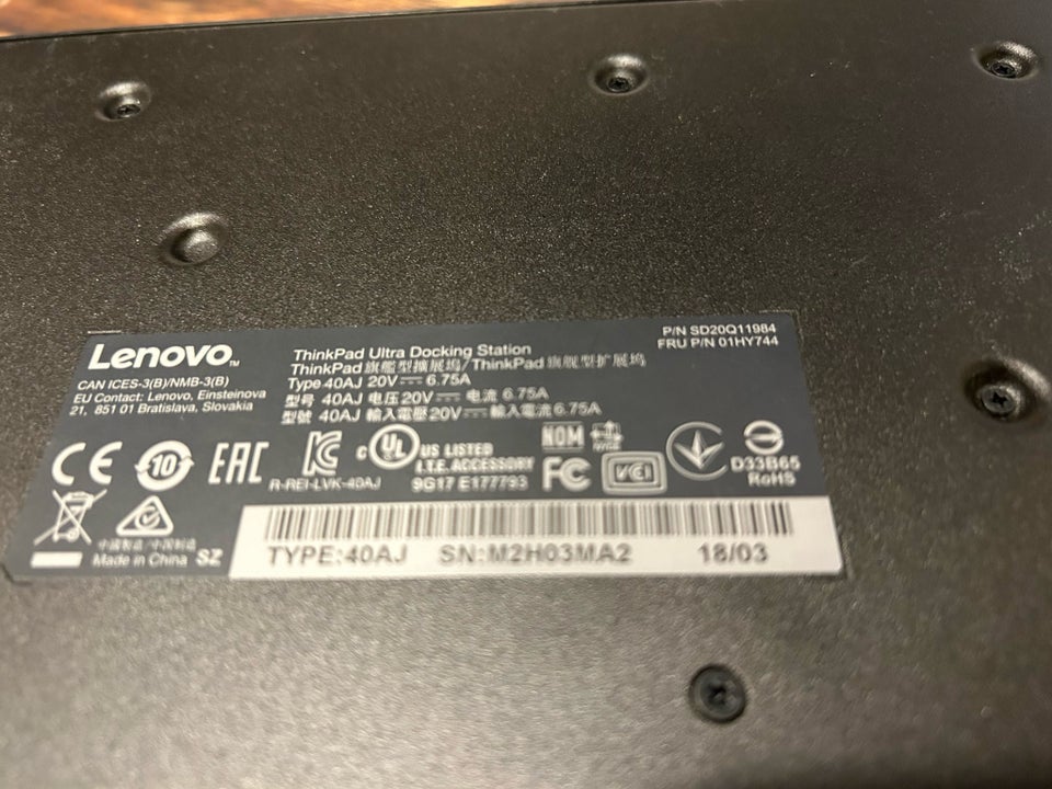 Dockingstation, Lenovo