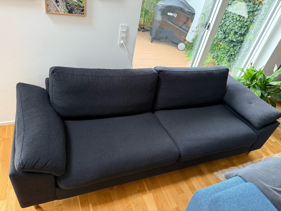 Sofa, uld, 3 pers.