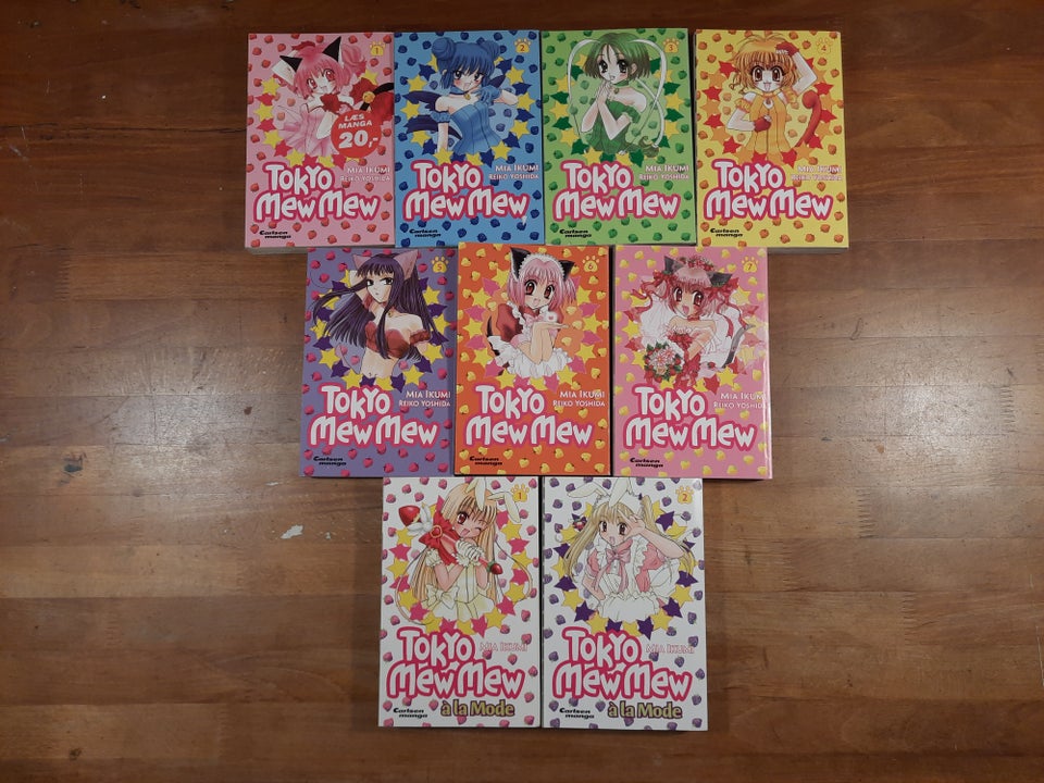 Tokyo Mew Mew 1-7 + á la Mode 1+2, Mia