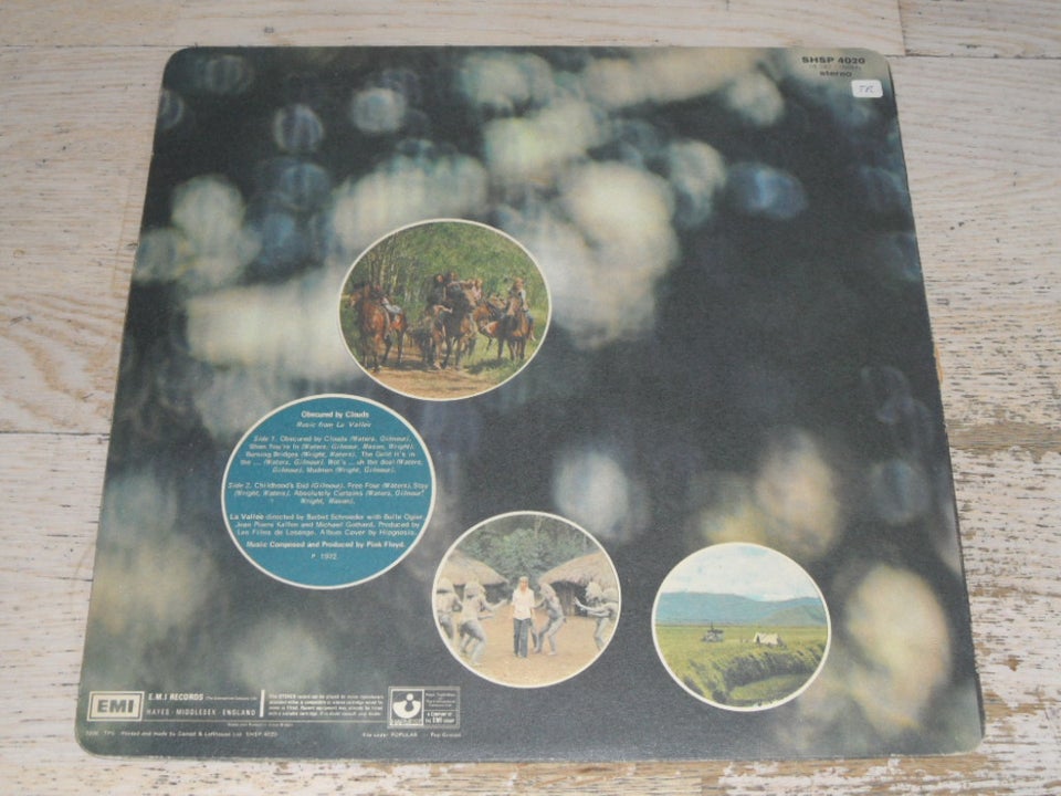 PINK FLOYD : OBSCURED BY CLOUDS,