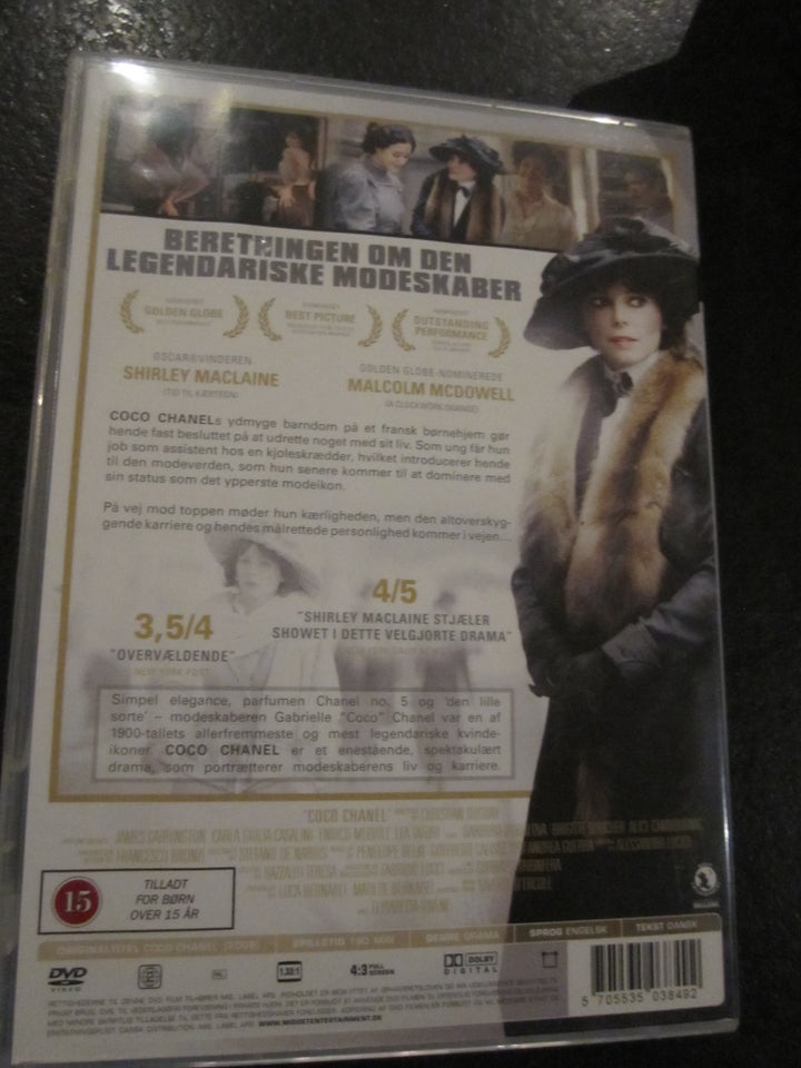 Coco Chanel, DVD, drama