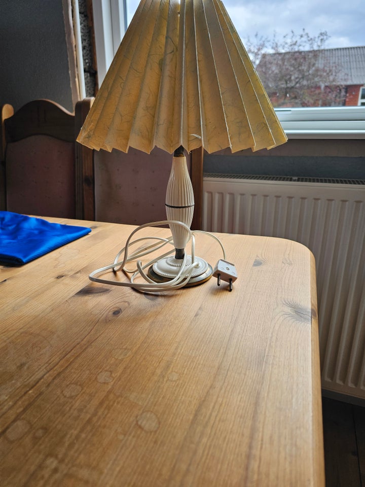 Antik Bordlampe Messing og