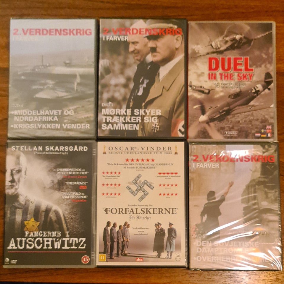 2 Verdens krig, DVD, andet