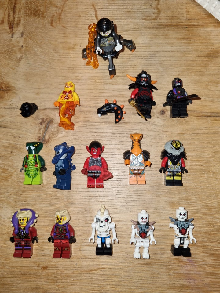 Lego Ninjago, Mange forskellige