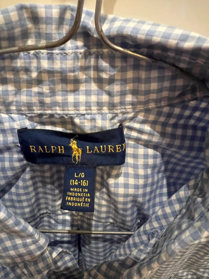 Skjorte, Ternet, Ralph Lauren