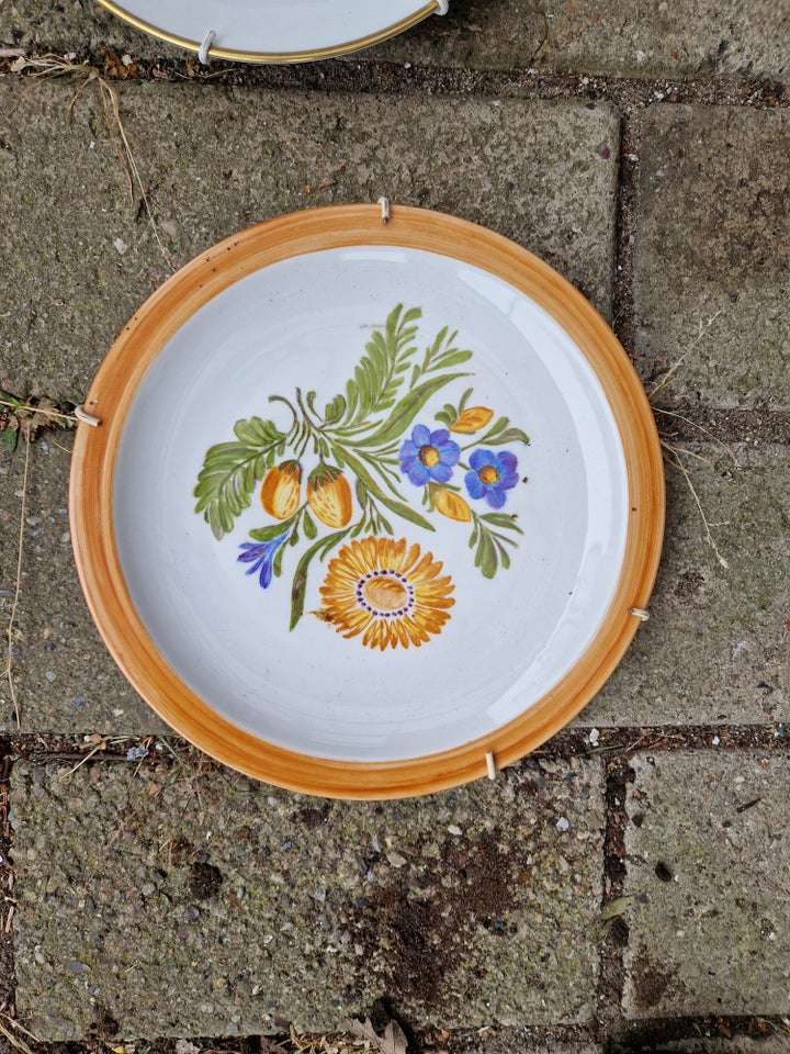 Porcelæn Tallerken Scherzer +