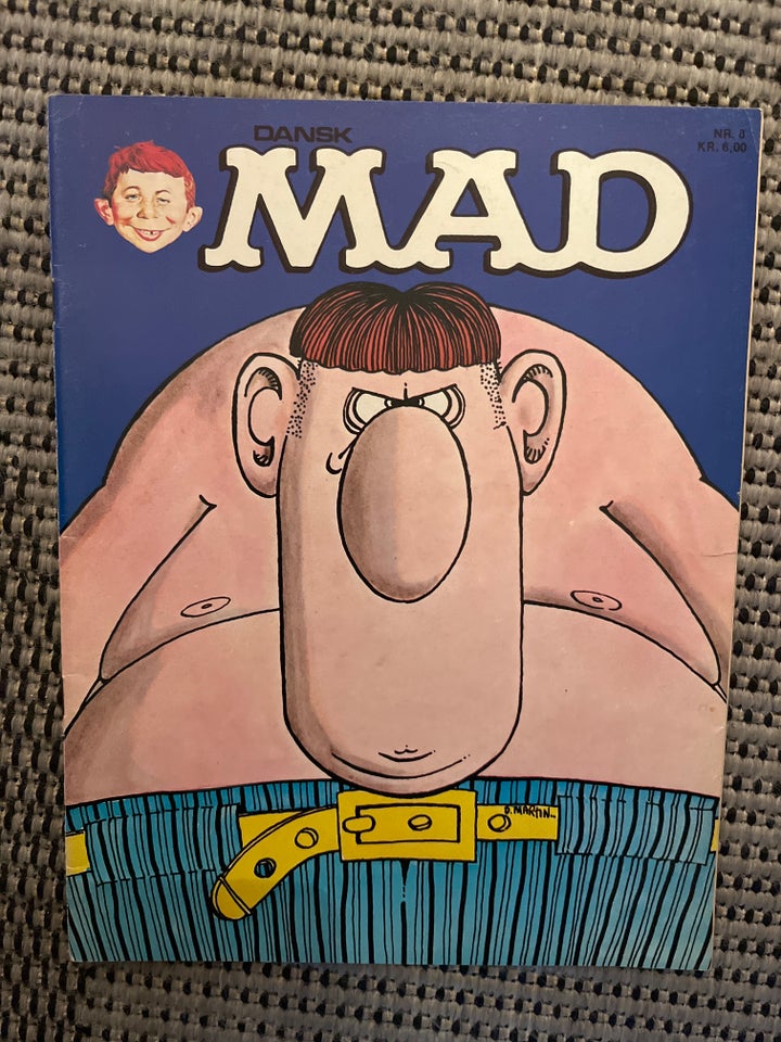 Mad nr 8, Tegneserie