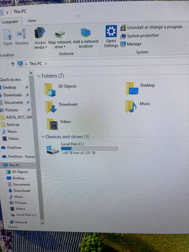 Lenovo ideacentre, 2TB ssd, 8GB ram