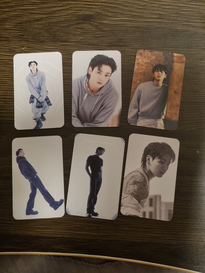 Samlekort, jungkook photocards