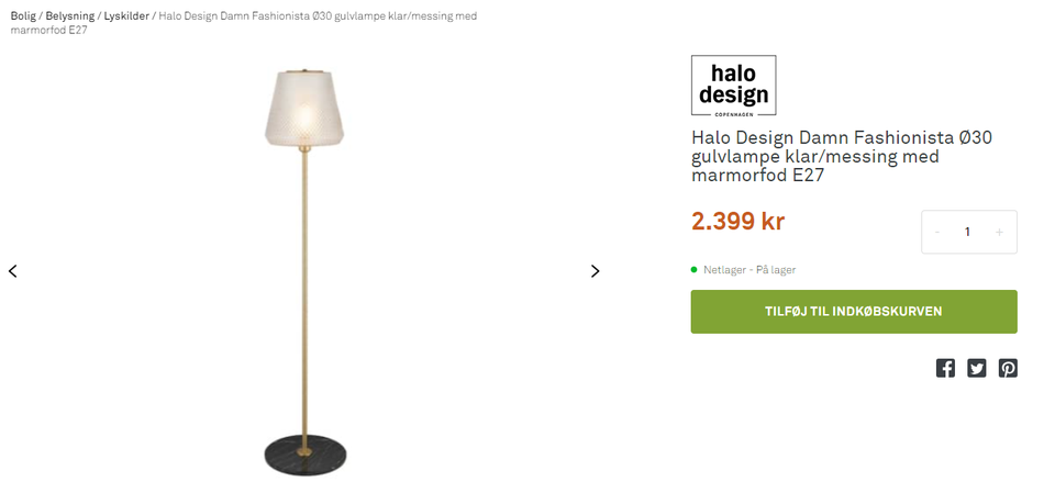 Gulvlampe Watt a Lamp -