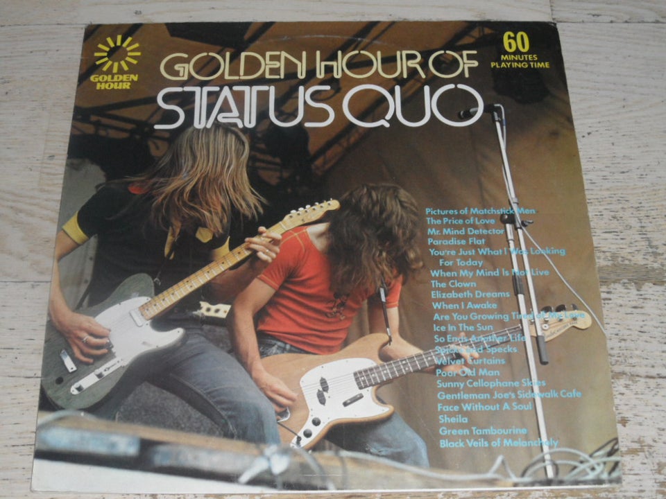 LP, STATUS QUO, GOLDEN HOUR OF