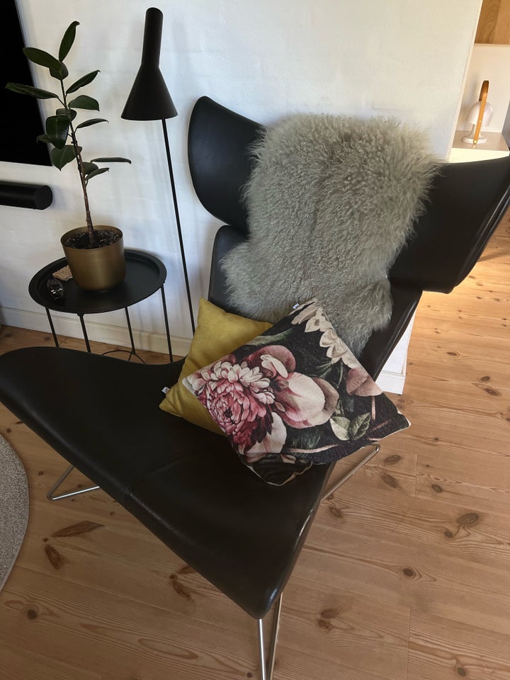 Læderlænestol, skind, BoConcept