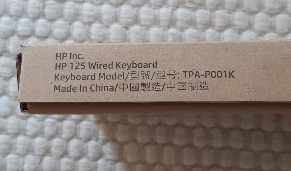 Tastatur HP 125