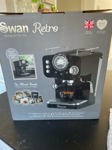 Espresso kaffemaskine  Swan Retro