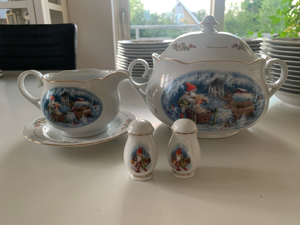 Porcelæn Julestel fra