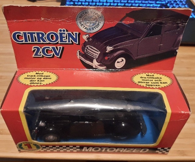 Modelbil, TopToy Citroen 2 CV,