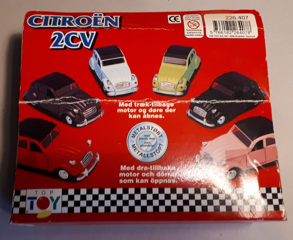 Modelbil, TopToy Citroen 2 CV,