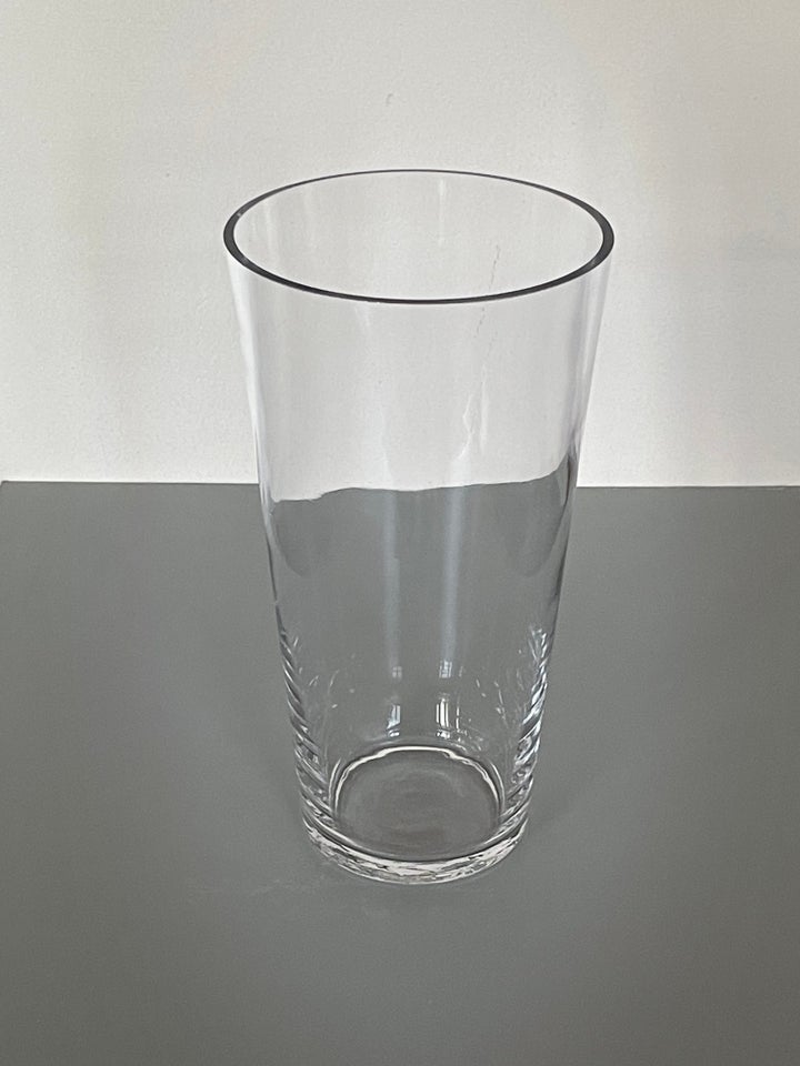 Glas vase, klar