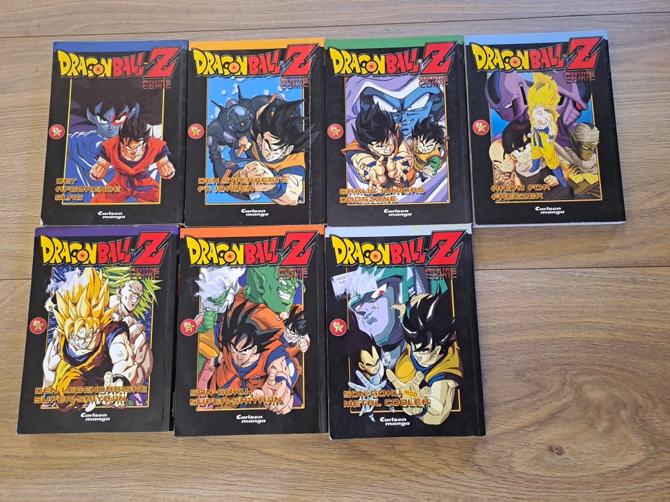 Dragonball Z bøger, Bogsamling