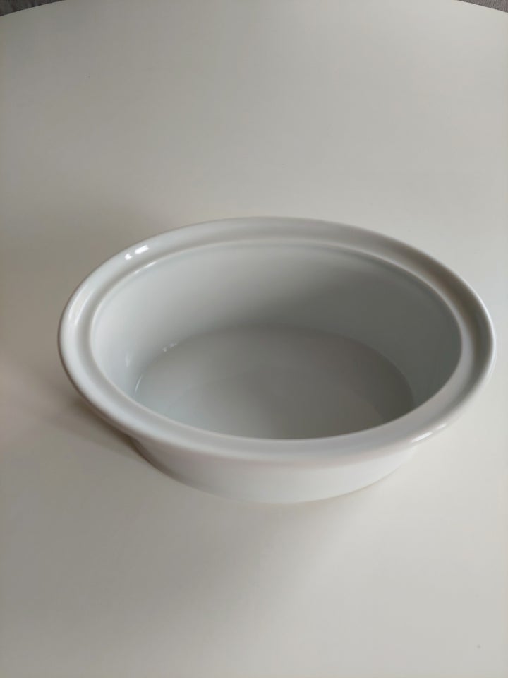 Porcelæn Oval skål Pillivuyt