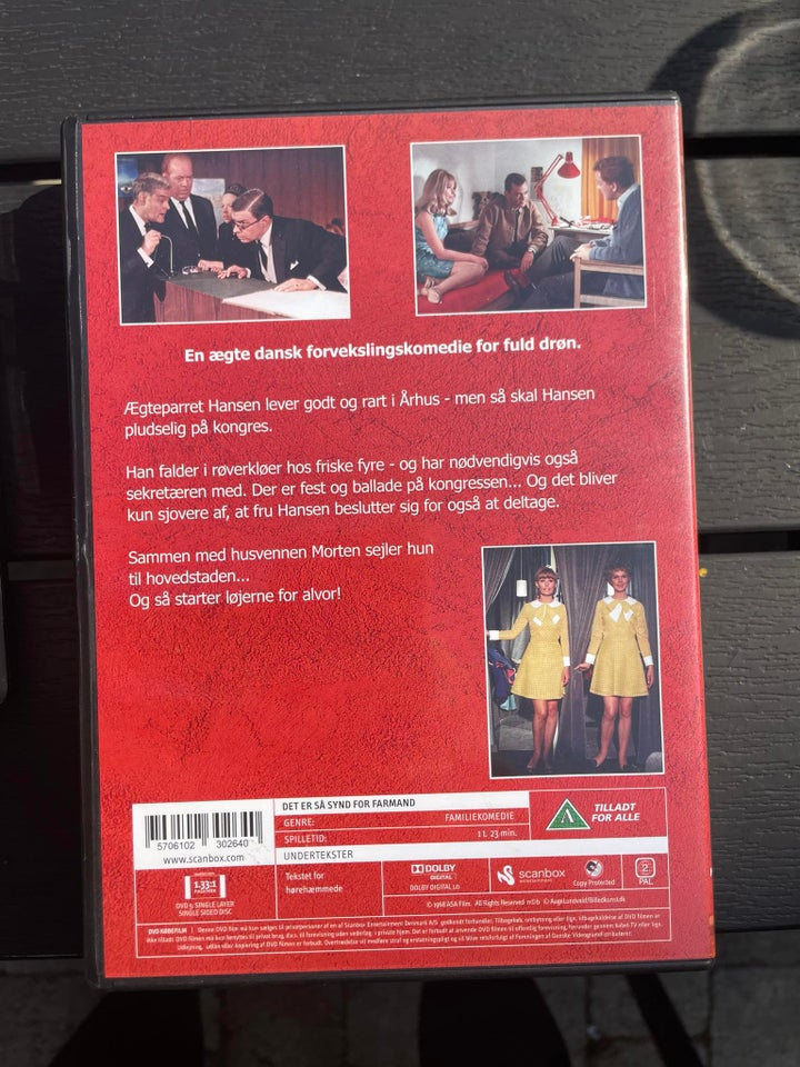 Det er synd for farmand DVD