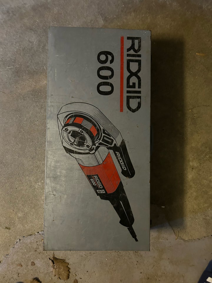 Gevindskæresæt, Ridgid600