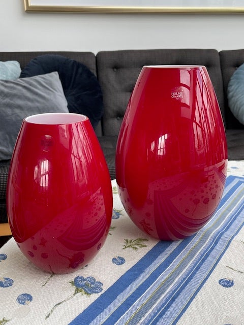 Cocoon vase 2 stk Holmegaard