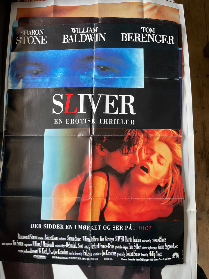 Filmplakat, motiv: Sliver