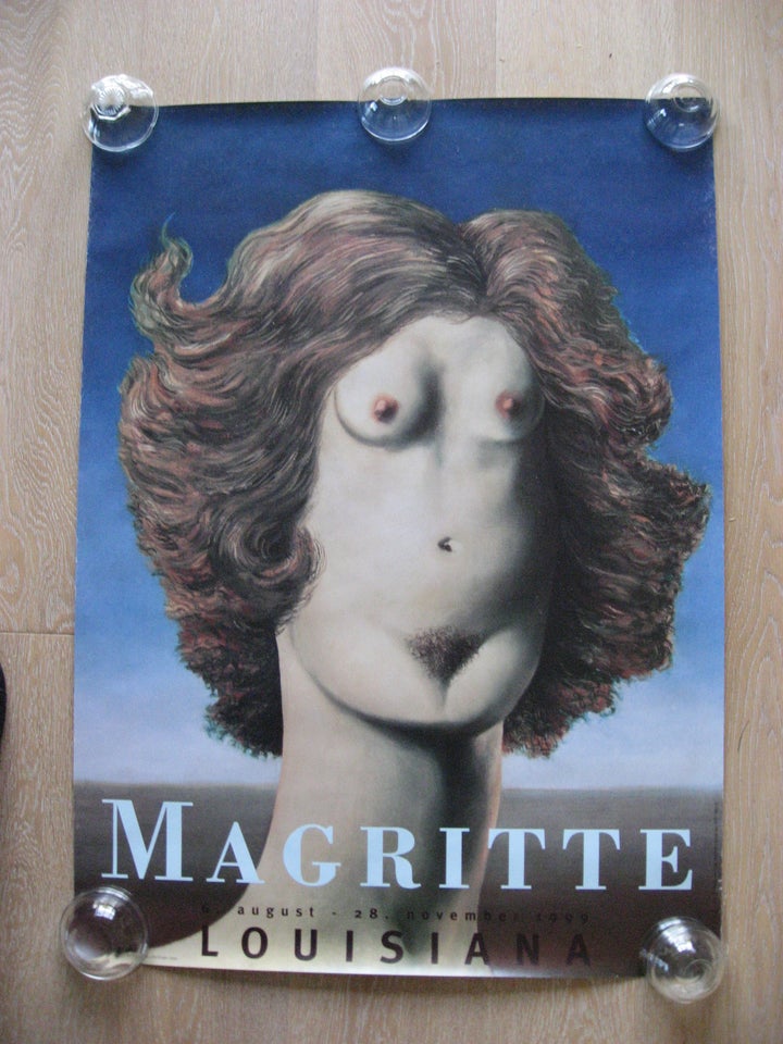 Plakat, Magritte, motiv: