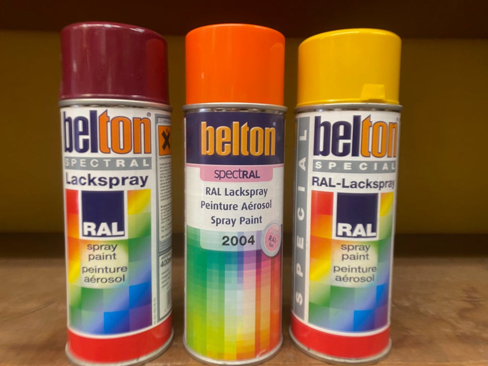 Spray maling Belton