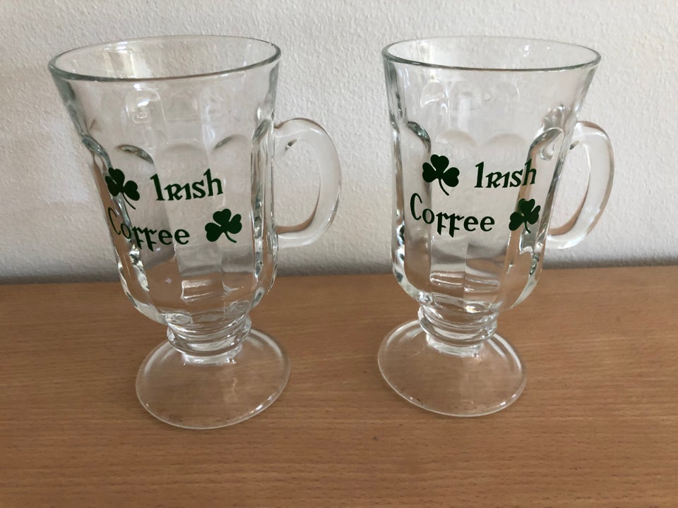 Glas Irish coffee glas med hank