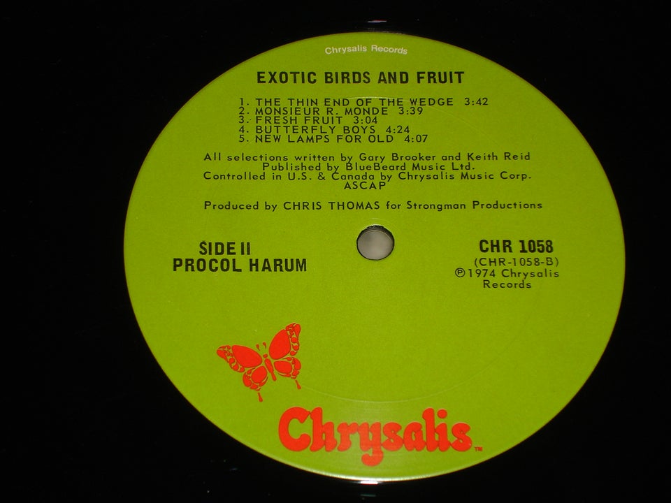 LP, Procol Harum ( Symphonic Rock ),