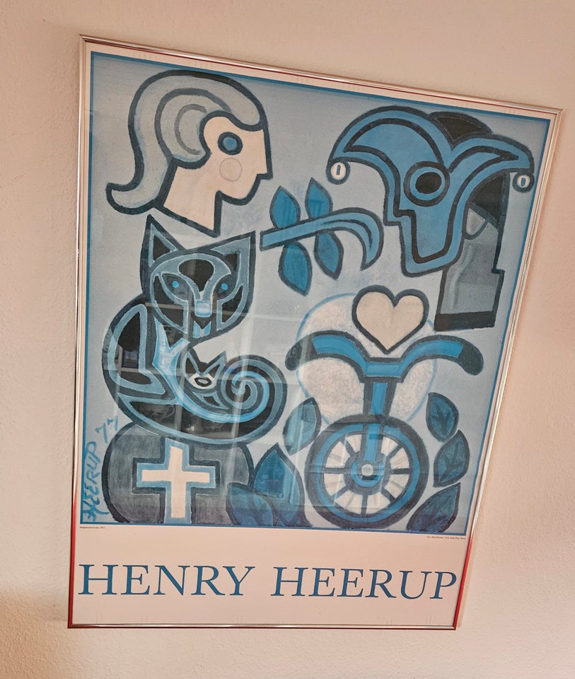 Plakat Henry heerup motiv: